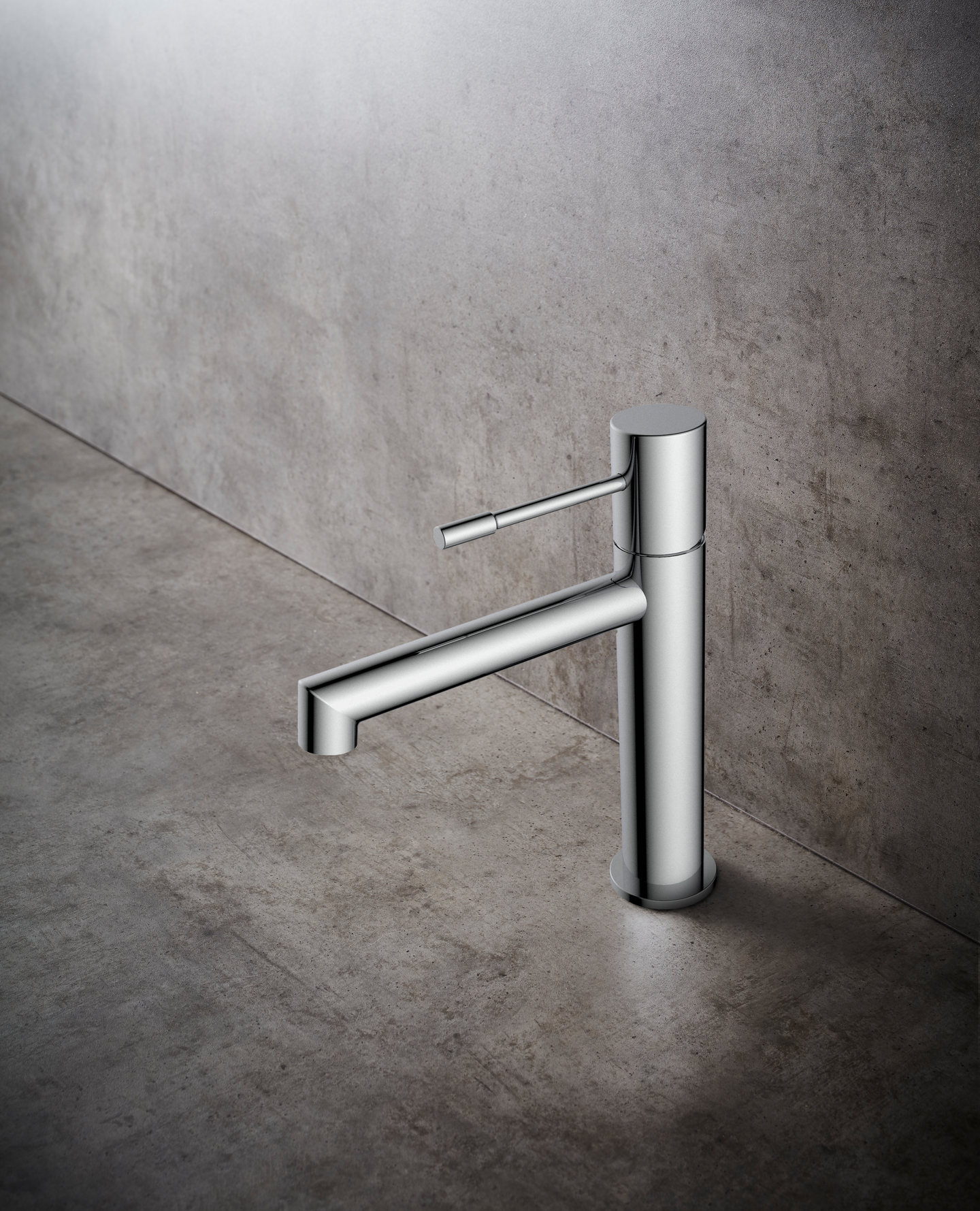 TVÄTTSTÄLLSBLANDARE HAFA SHAPE LÅG, KROM