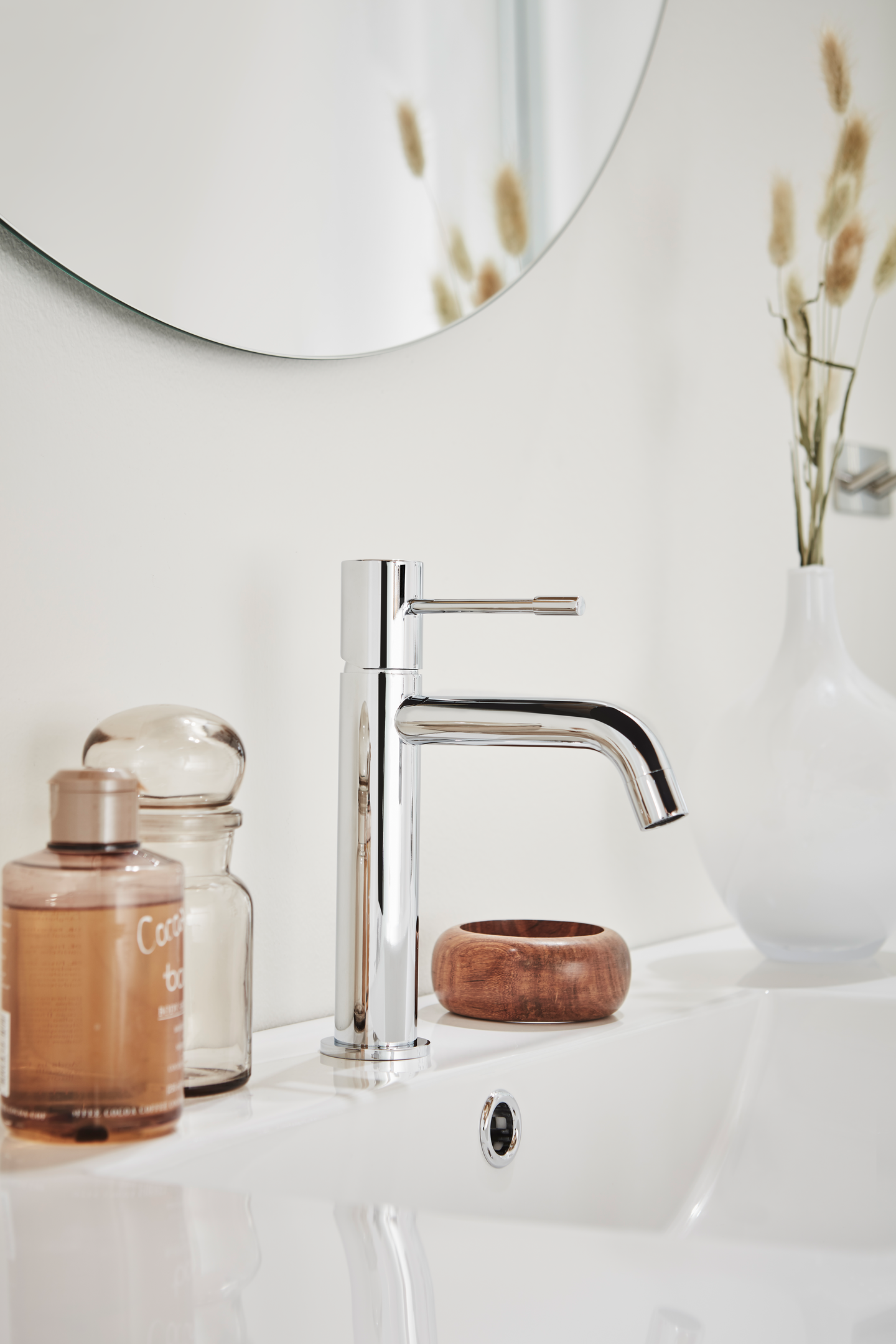 TVÄTTSTÄLLSBLANDARE HAFA FINE LÅG KROM