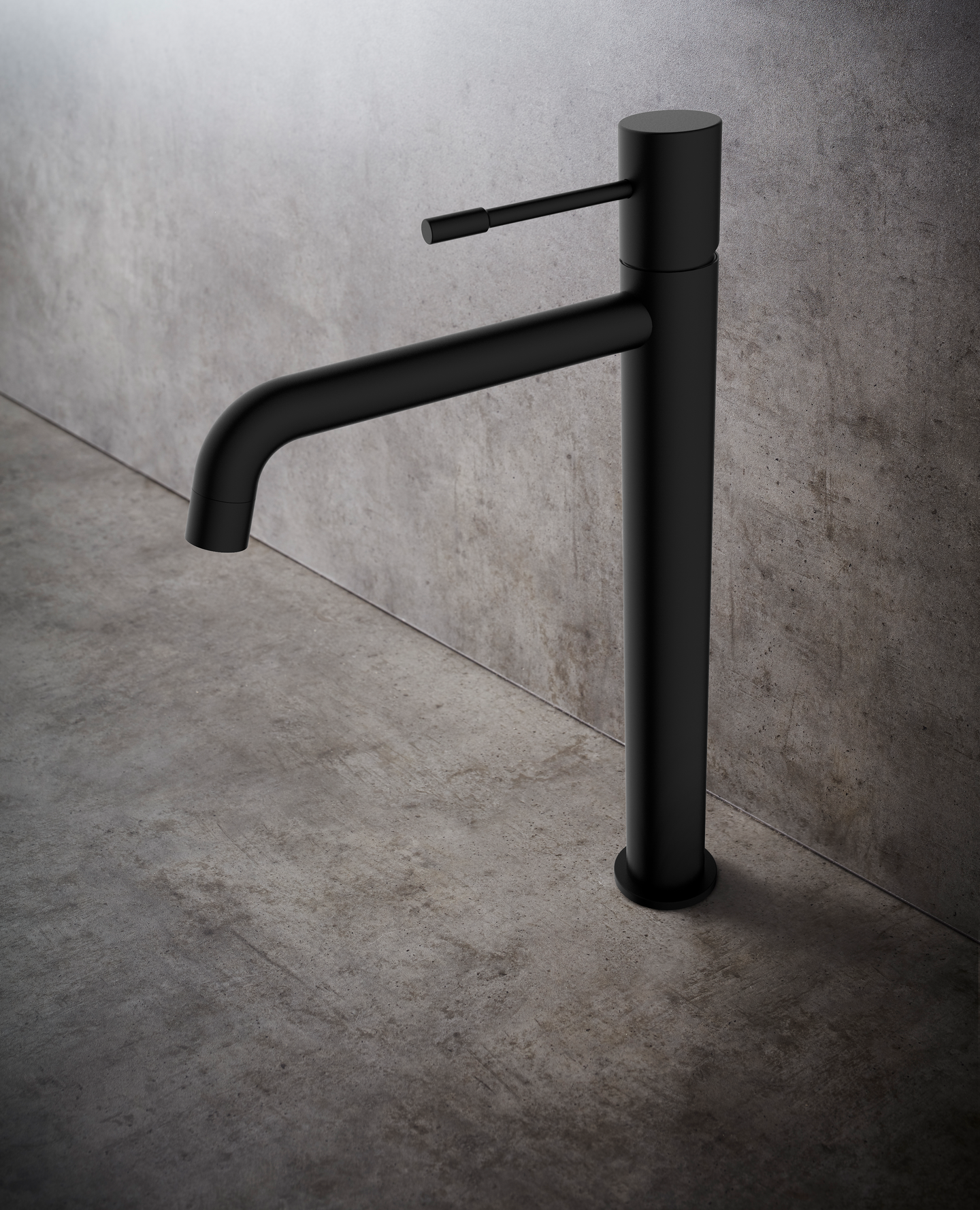 TVÄTTSTÄLLSBLANDARE HAFA FINE HÖG, SVART