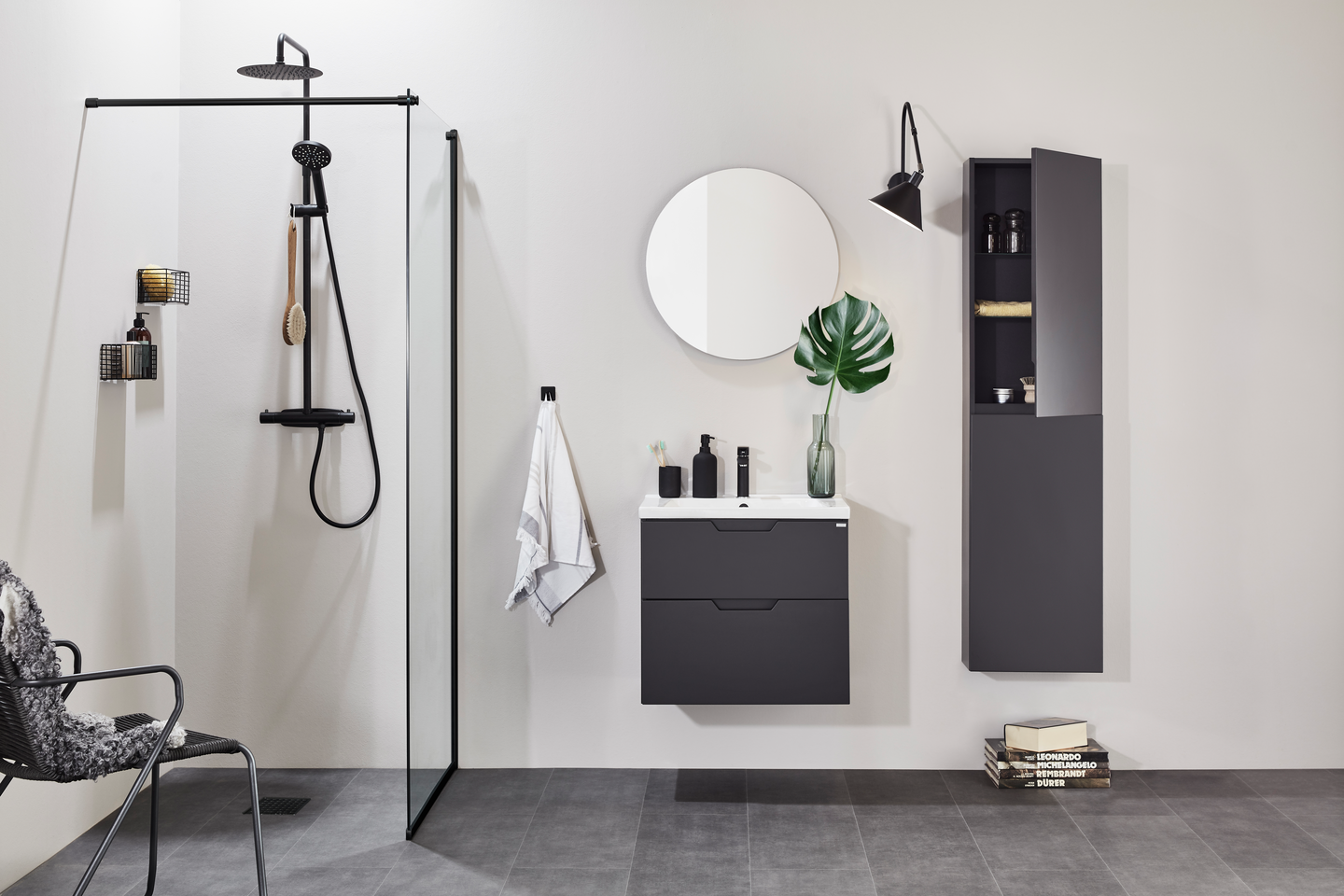 KOMMOD NORO STUDIO ANTRACIT 600