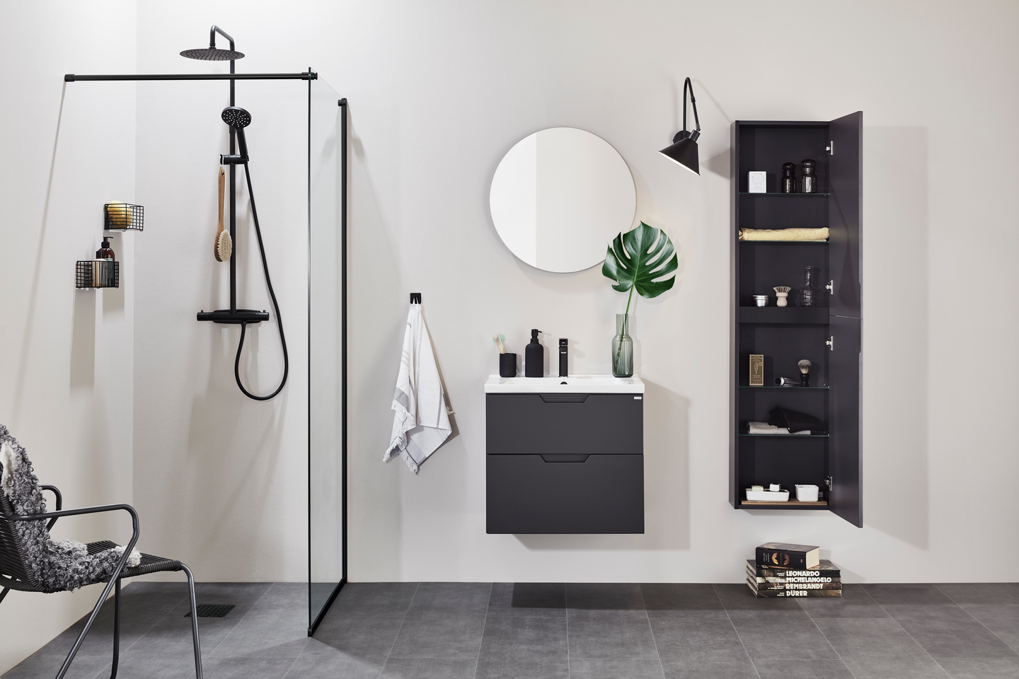 KOMMOD NORO STUDIO ANTRACIT 600