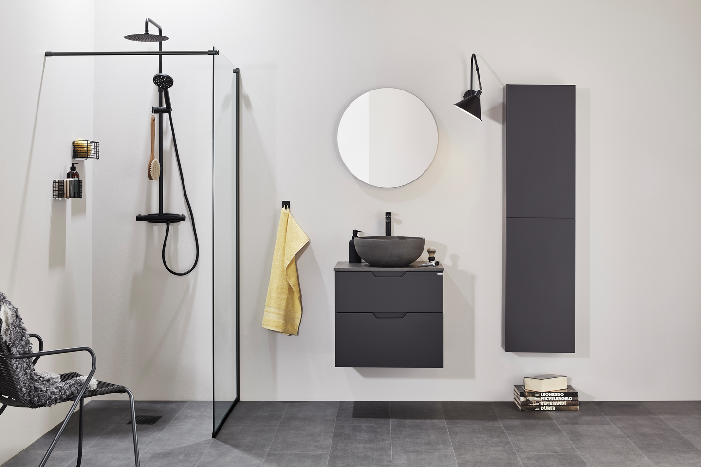 KOMMOD NORO STUDIO ANTRACIT 600