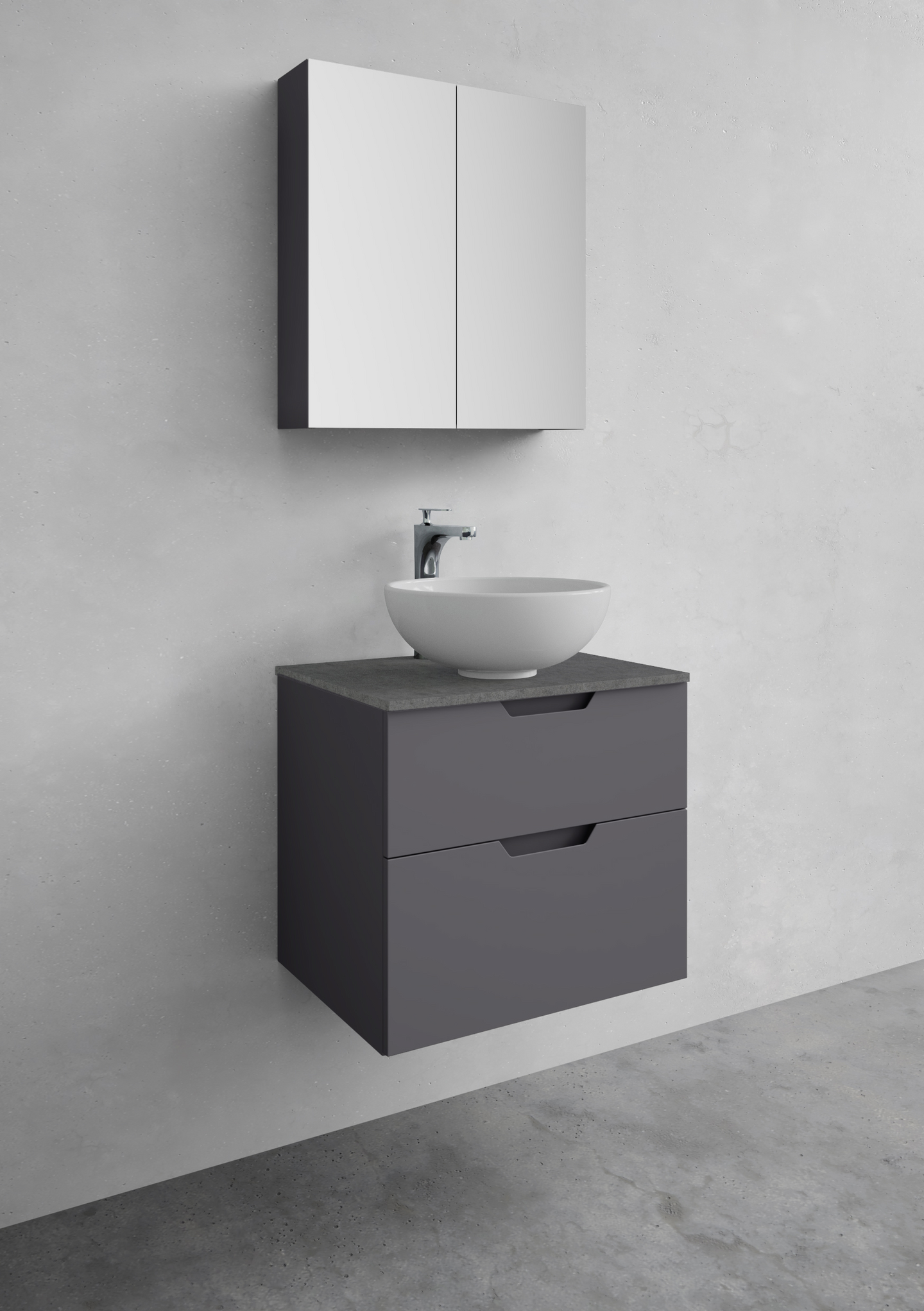 KOMMOD NORO STUDIO ANTRACIT 600