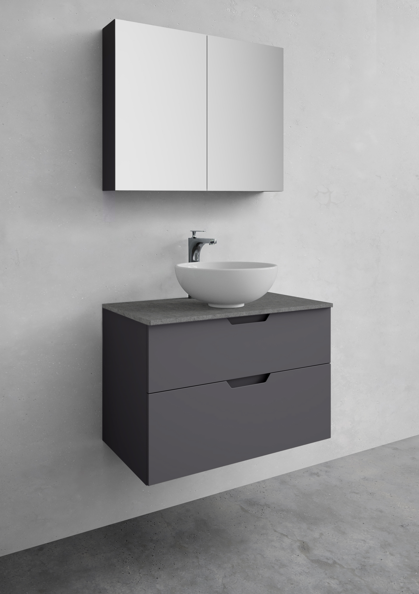 KOMMOD NORO STUDIO ANTRACIT 800