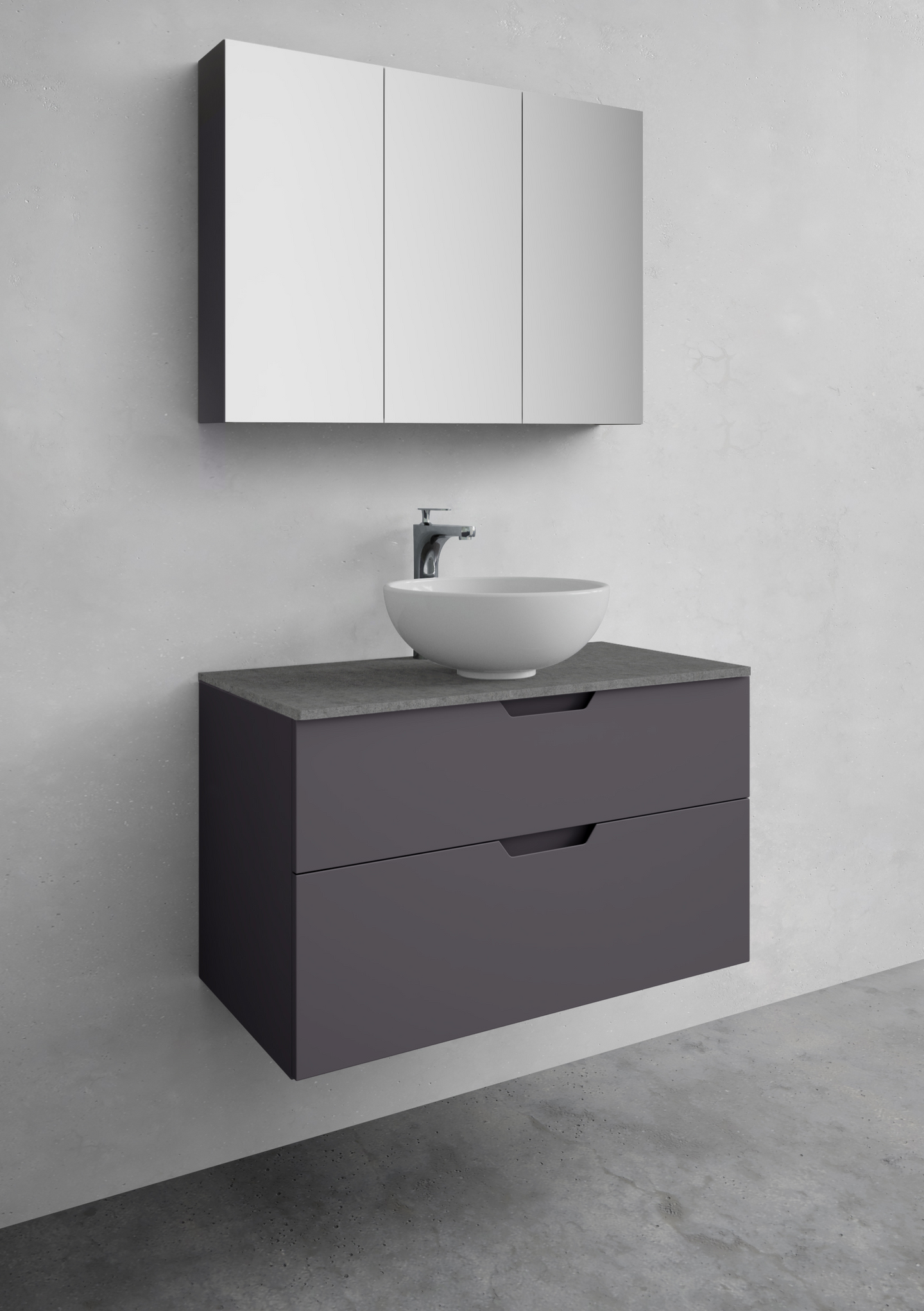 KOMMOD NORO STUDIO ANTRACIT 900