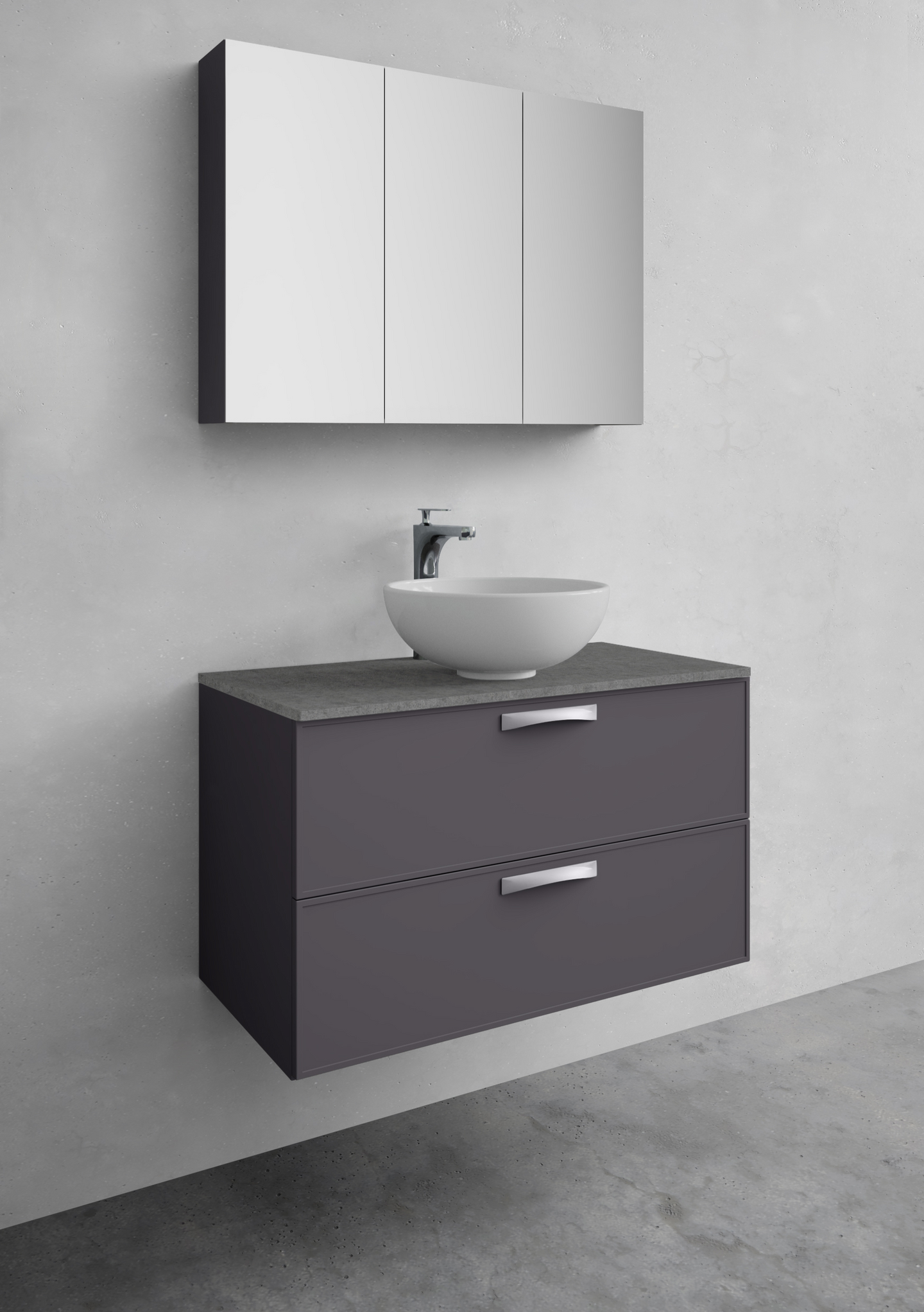 KOMMOD NORO VOGUE ANTRACIT 900