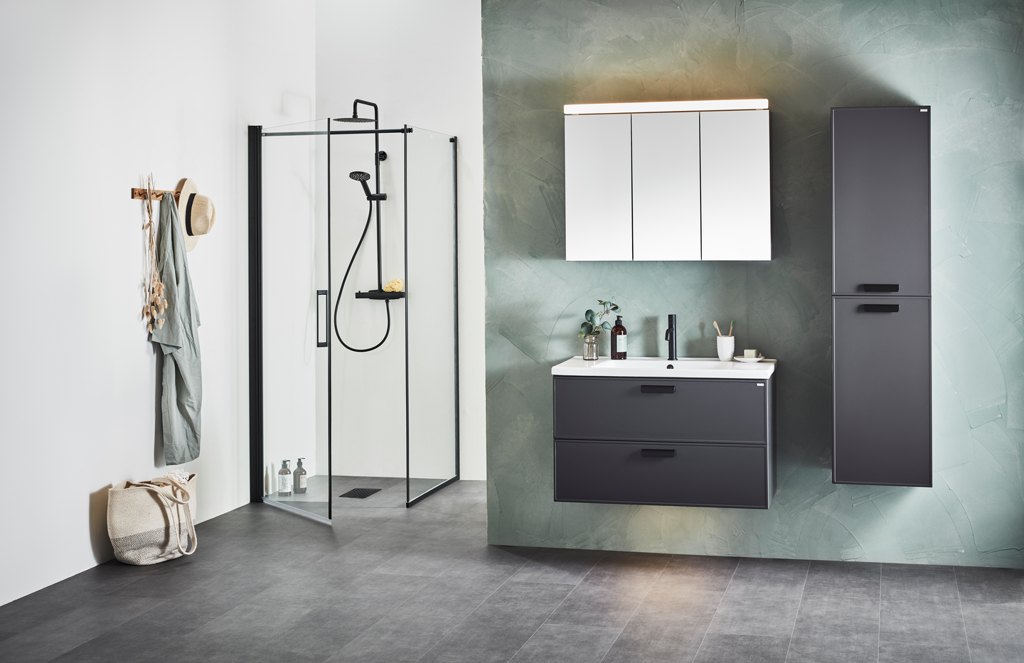 KOMMOD NORO VOGUE ANTRACIT 900