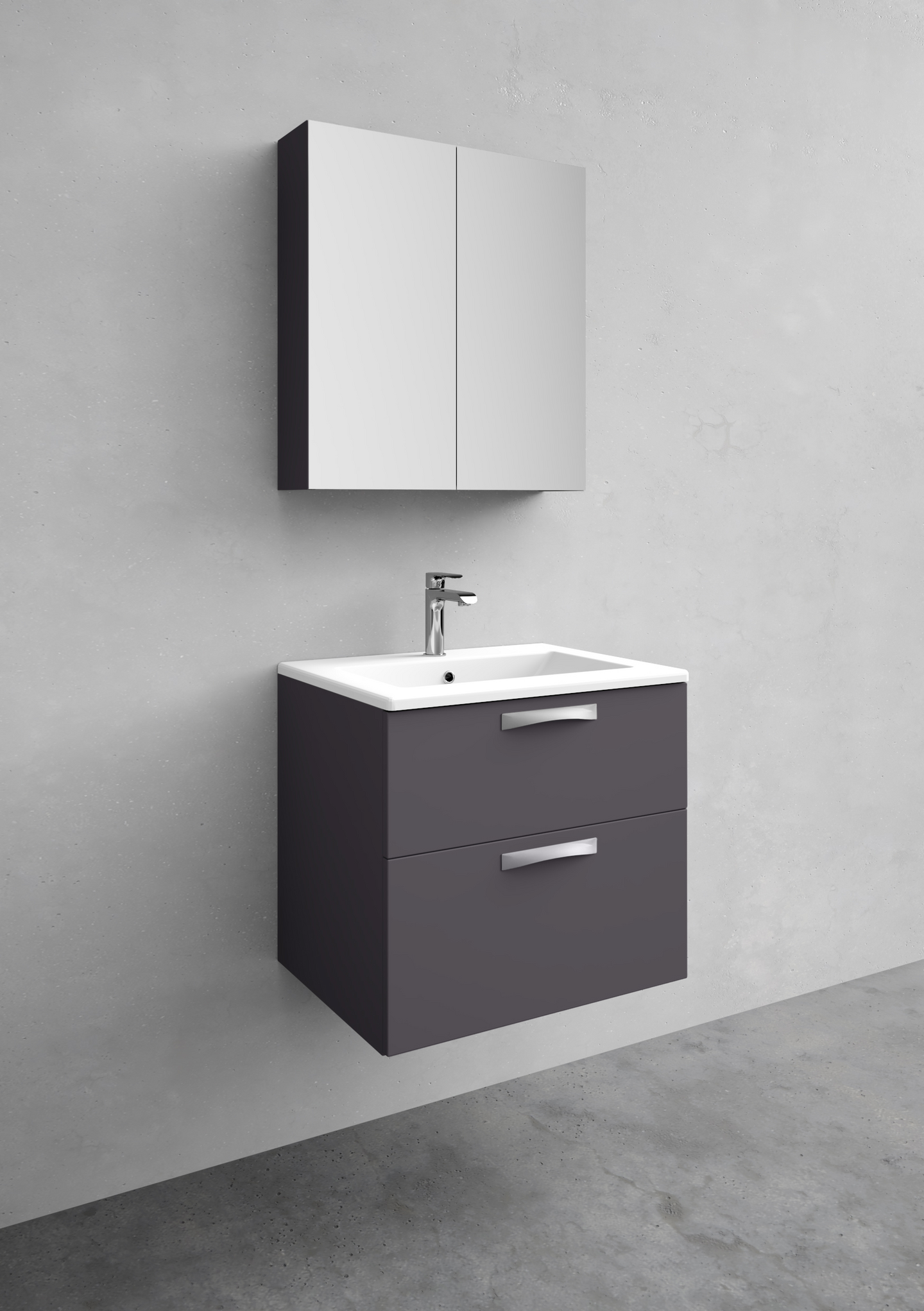 KOMMOD NORO CITY ANTRACIT 600