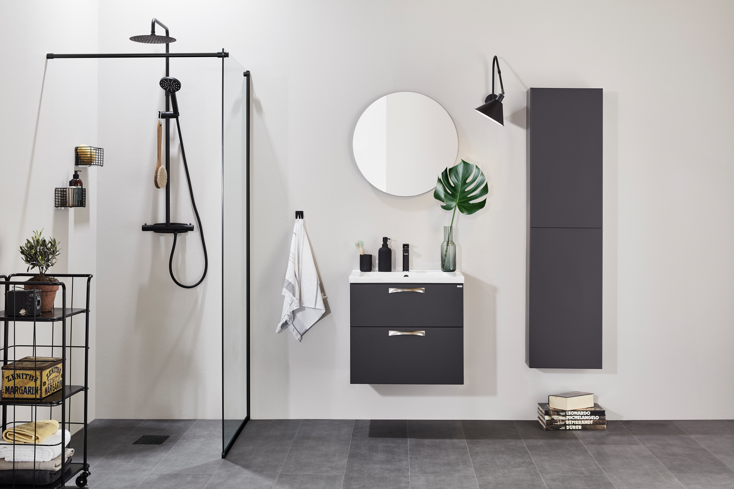 KOMMOD NORO CITY ANTRACIT 600