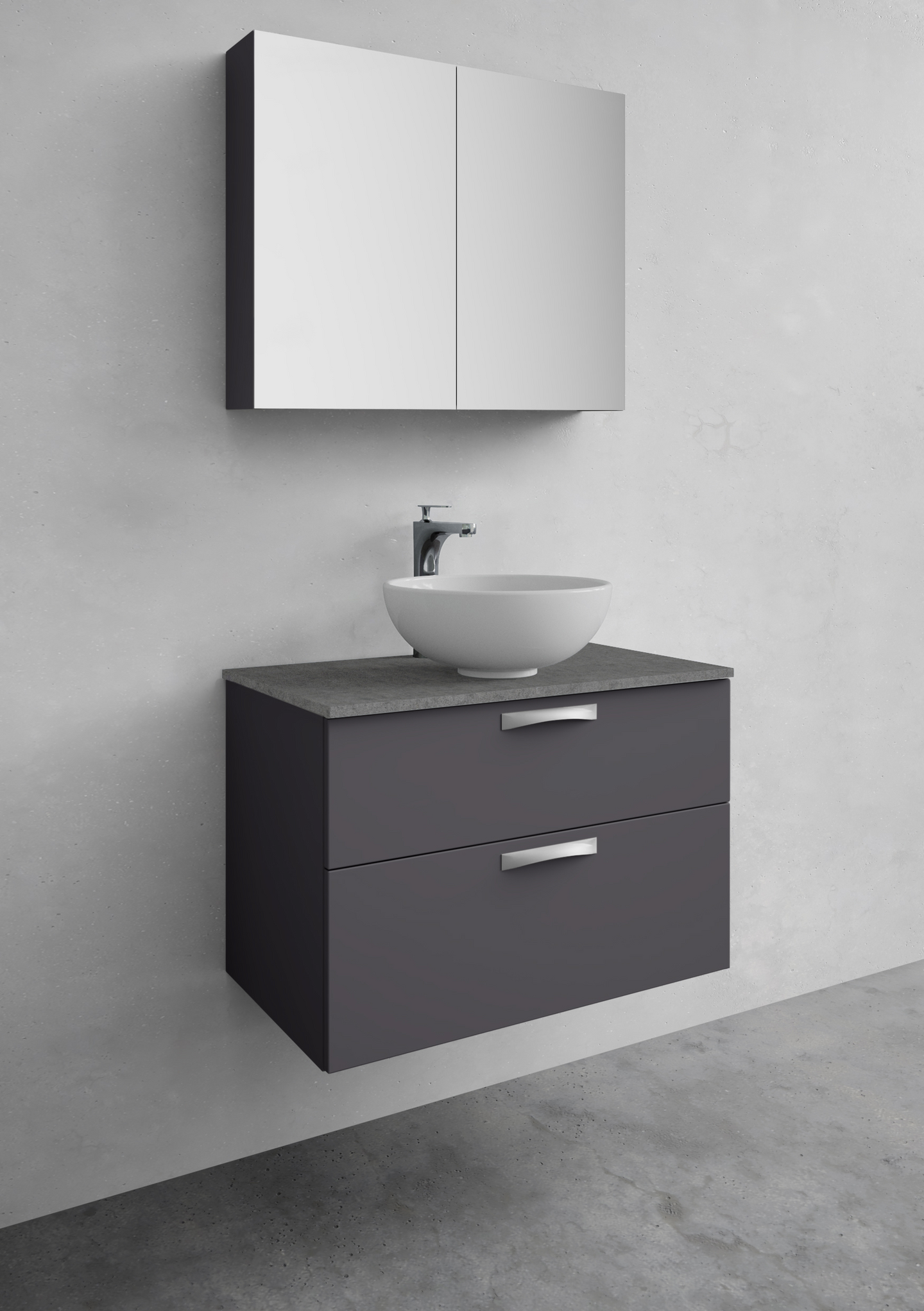 KOMMOD NORO CITY ANTRACIT 800