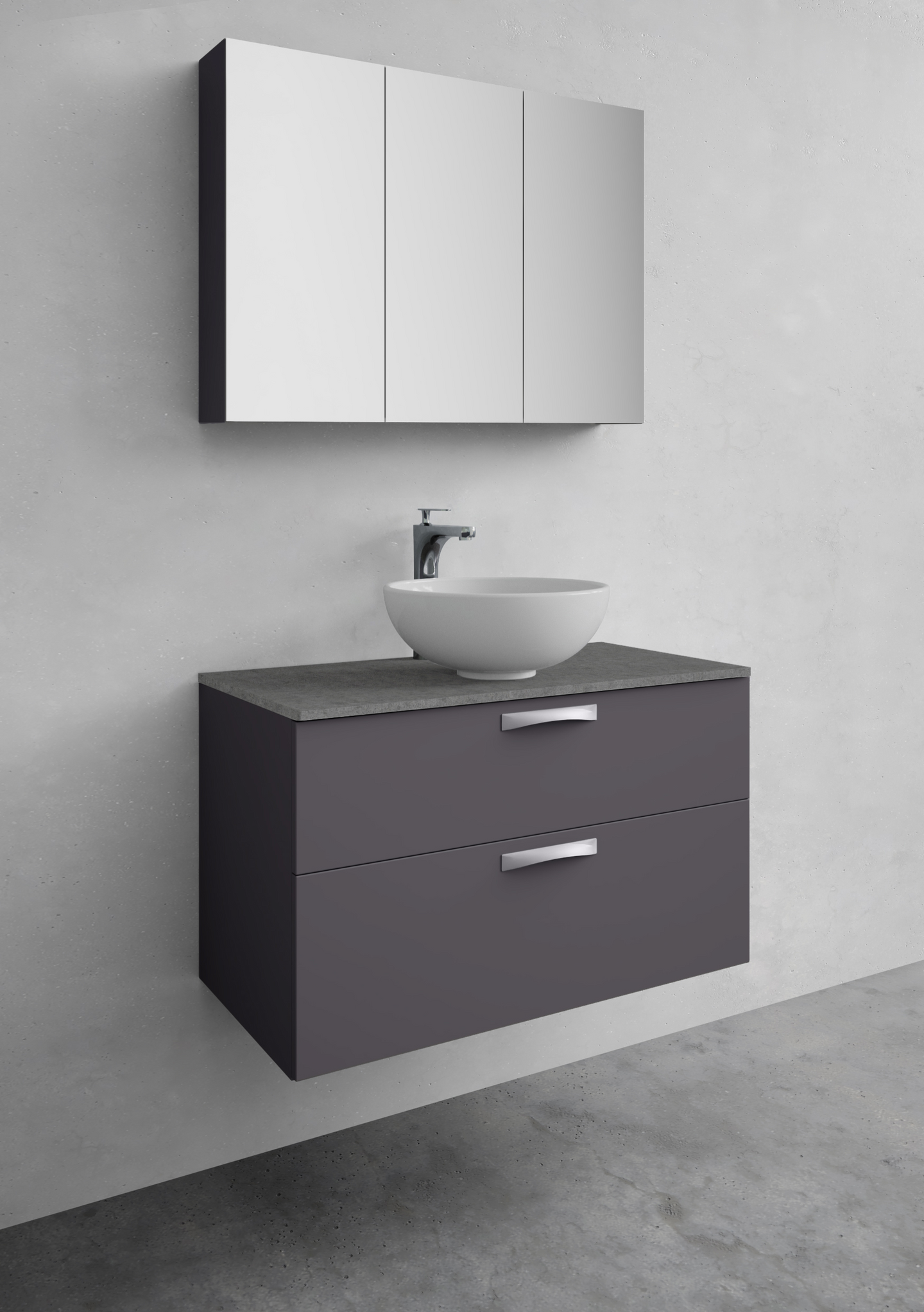 KOMMOD NORO CITY ANTRACIT 900