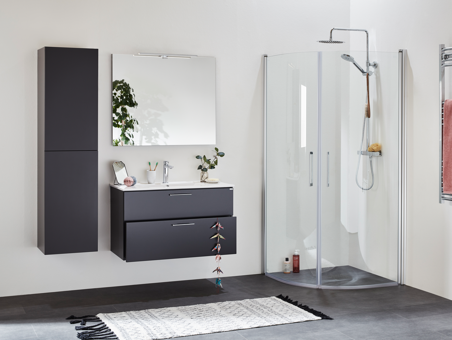 KOMMOD NORO CITY ANTRACIT 900