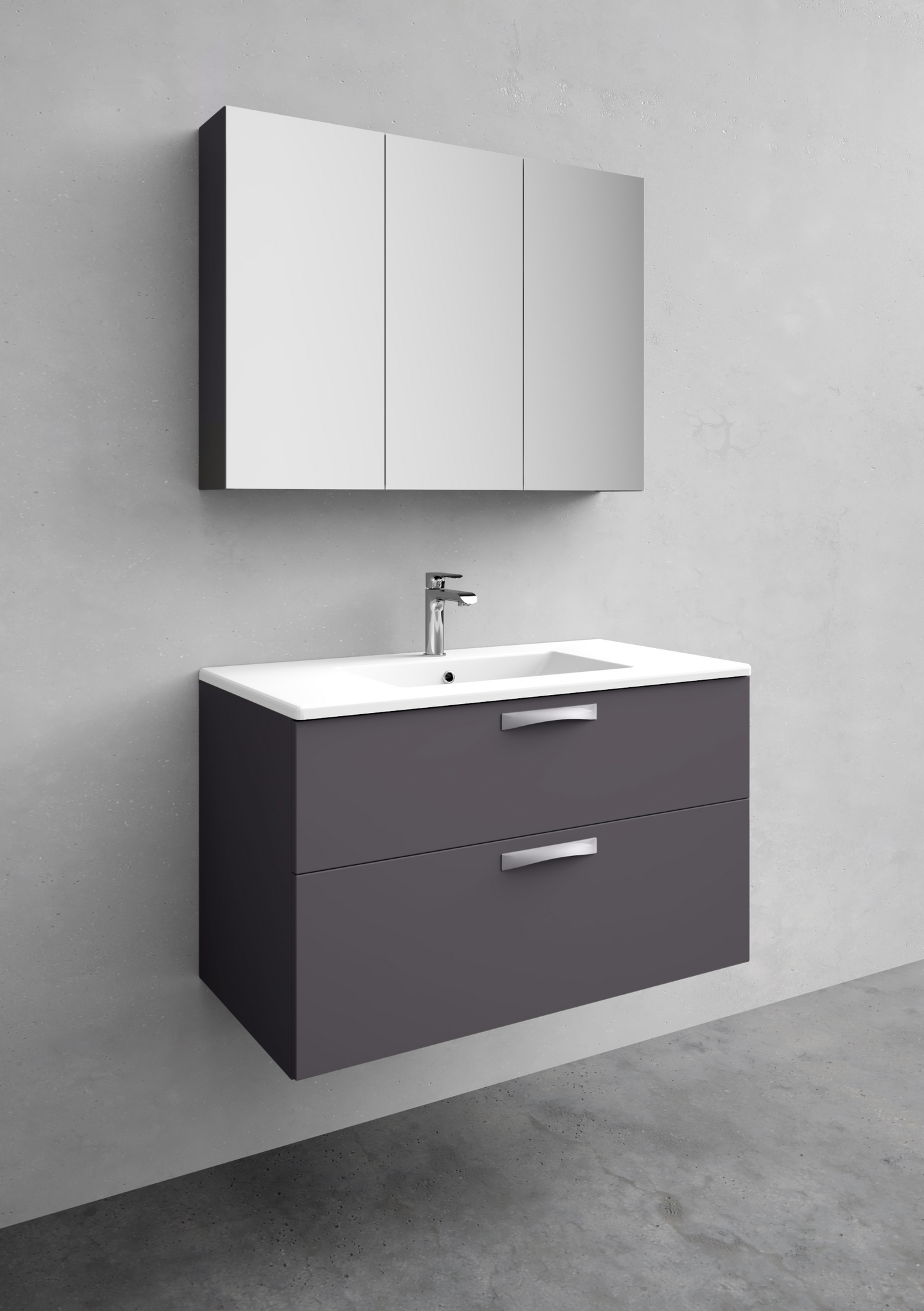 KOMMOD NORO CITY ANTRACIT 900