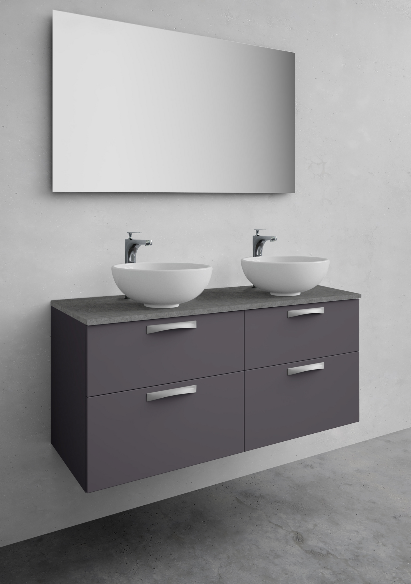 KOMMOD NORO CITY ANTRACIT 1200D