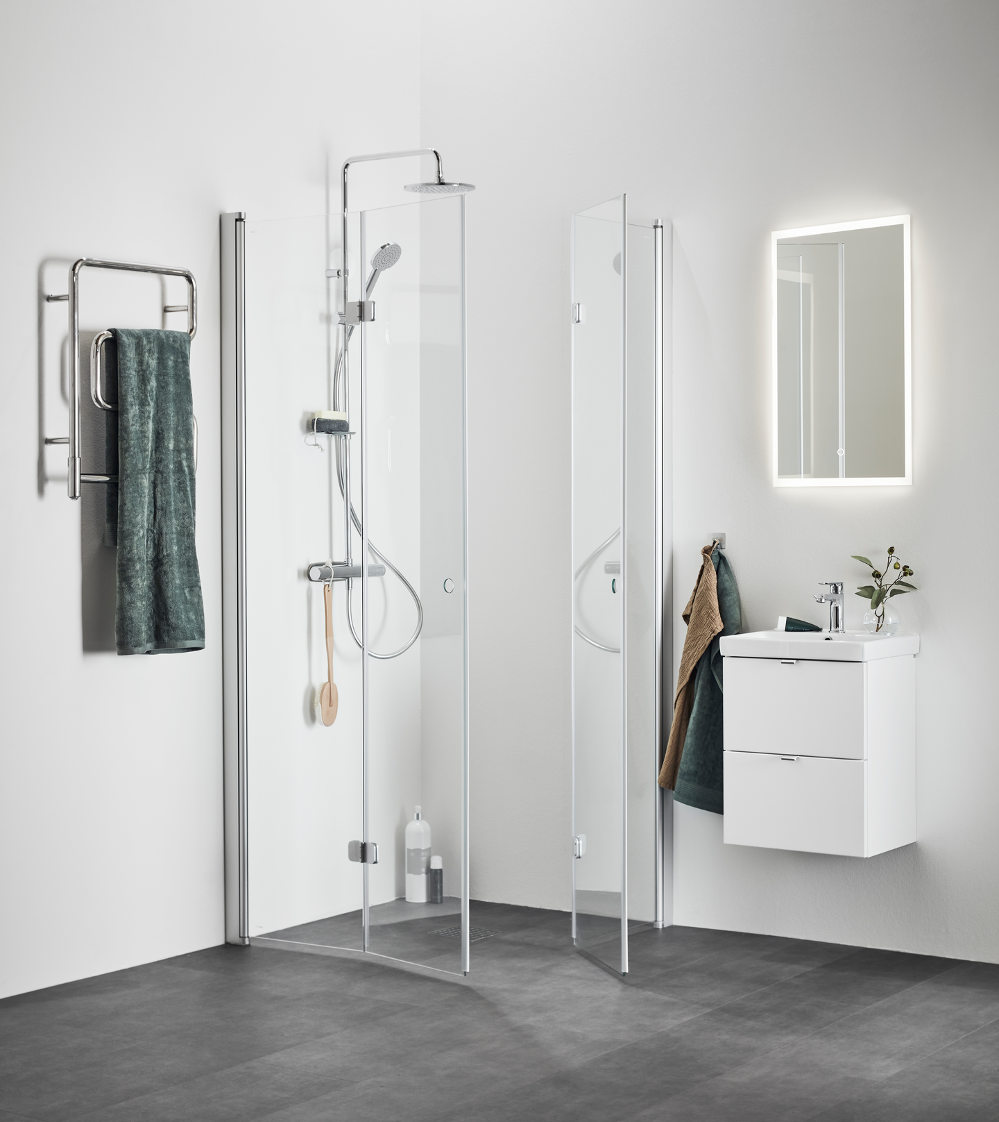 SPEGEL HAFA STORE SQUARE LED 420