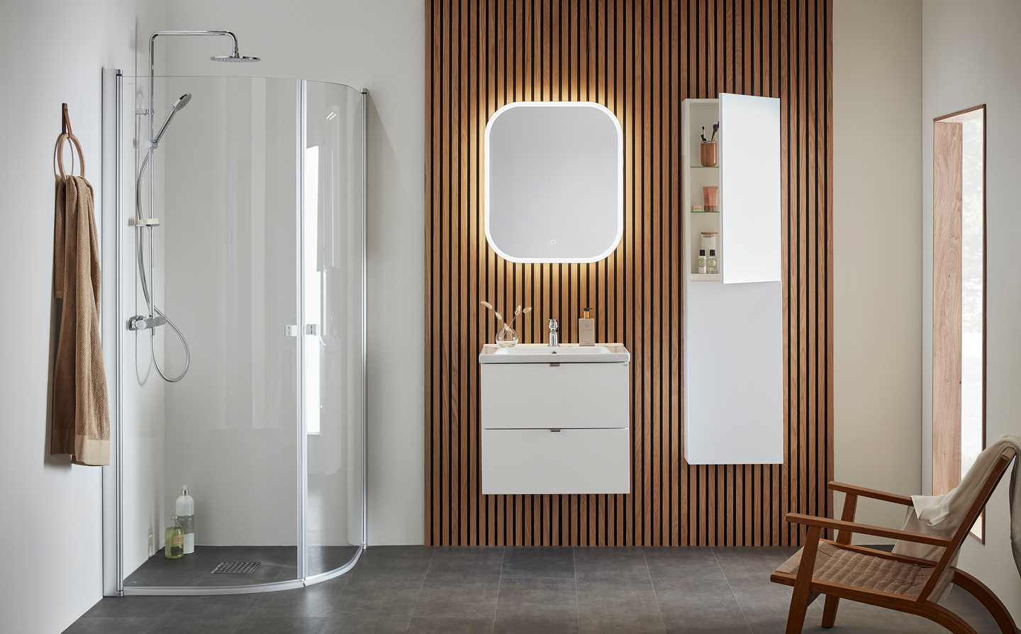 SPEGEL HAFA STORE SOFT LED 600