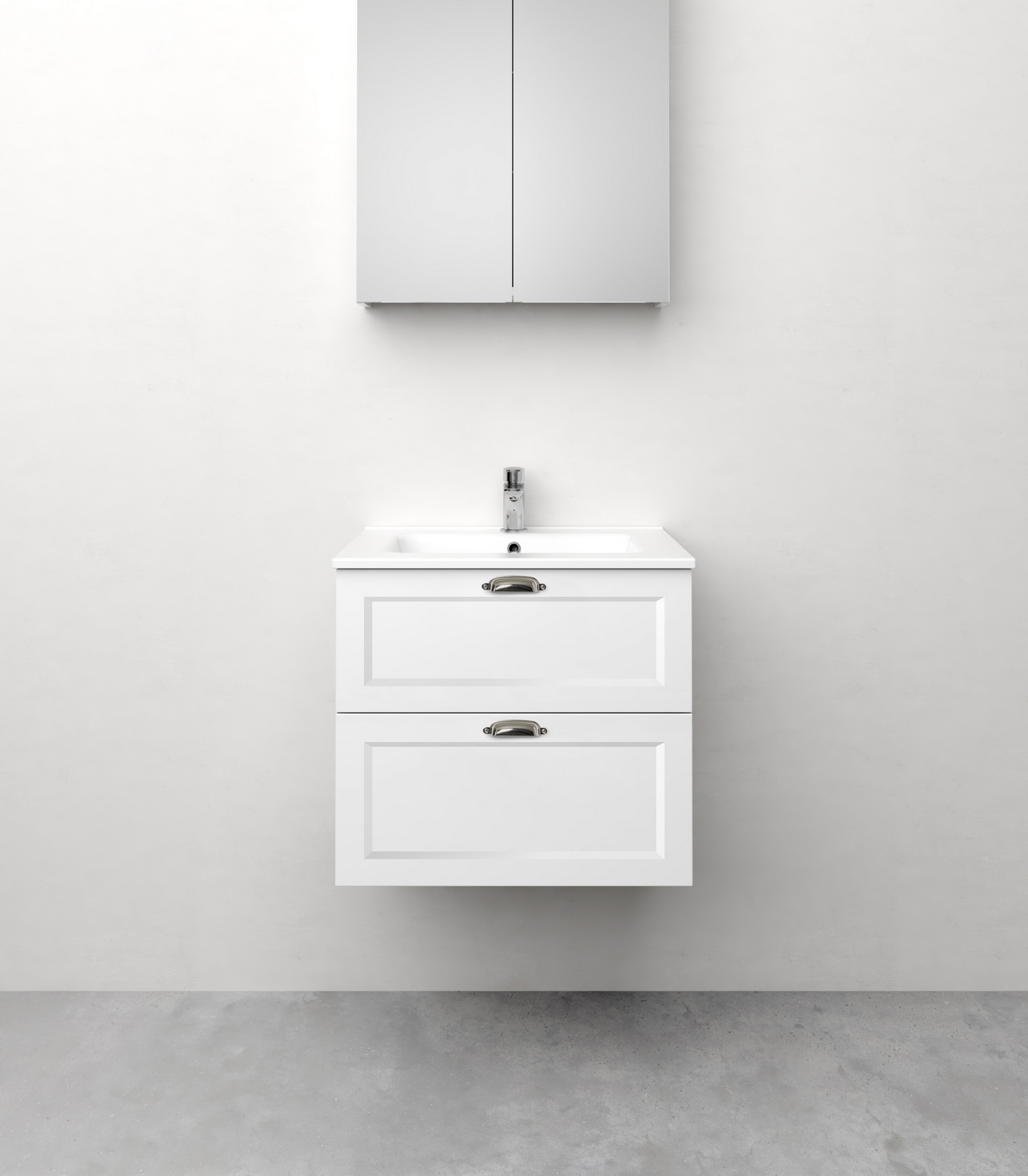 TVÄTTSTÄLLSSKÅP WESTERBERGS NEJD VIT MATT 600