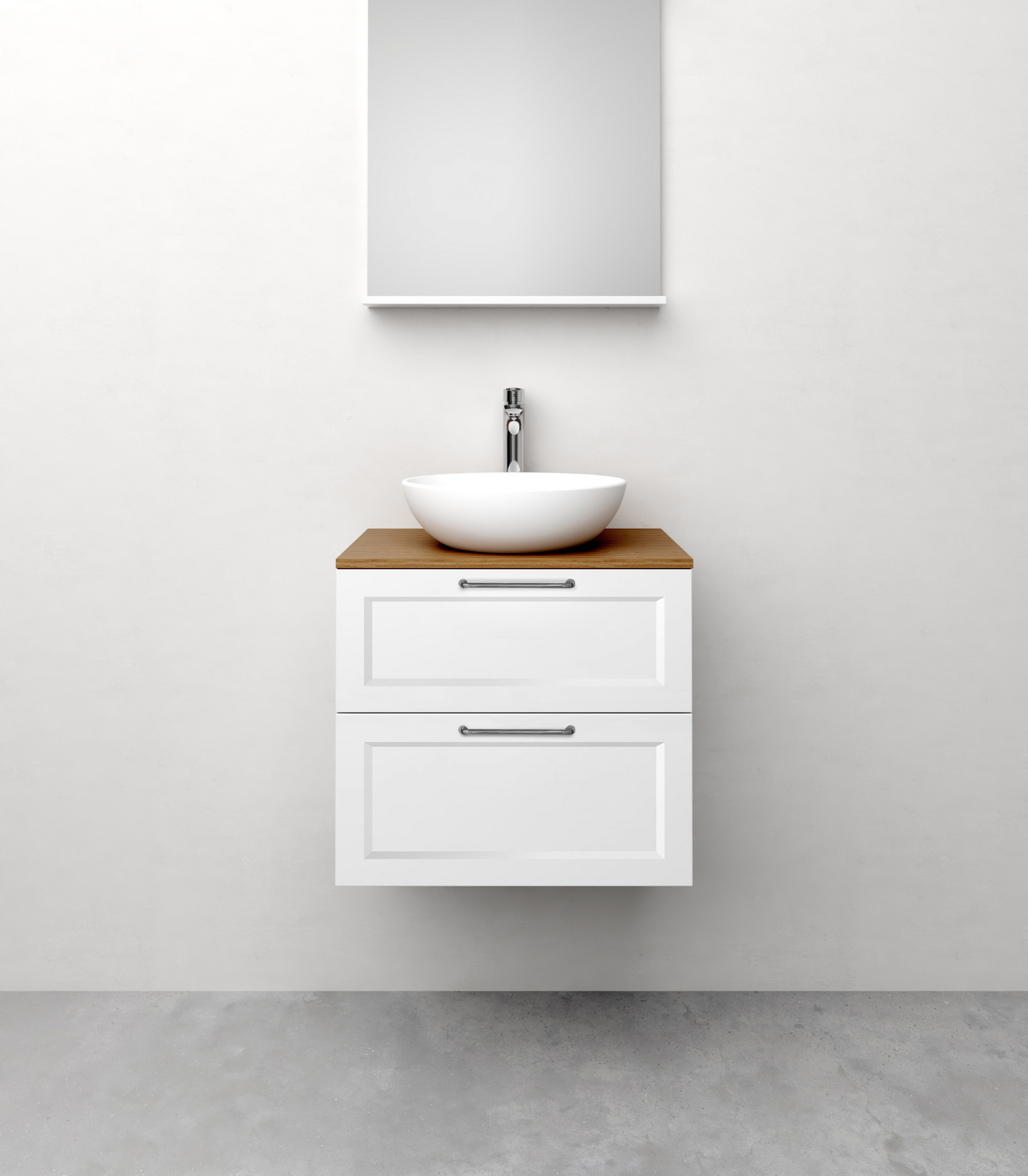 TVÄTTSTÄLLSSKÅP WESTERBERGS NEJD VIT MATT 600