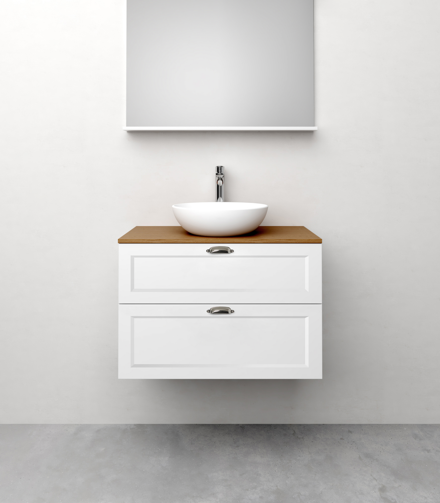 TVÄTTSTÄLLSSKÅP WESTERBERGS NEJD VIT MATT 800