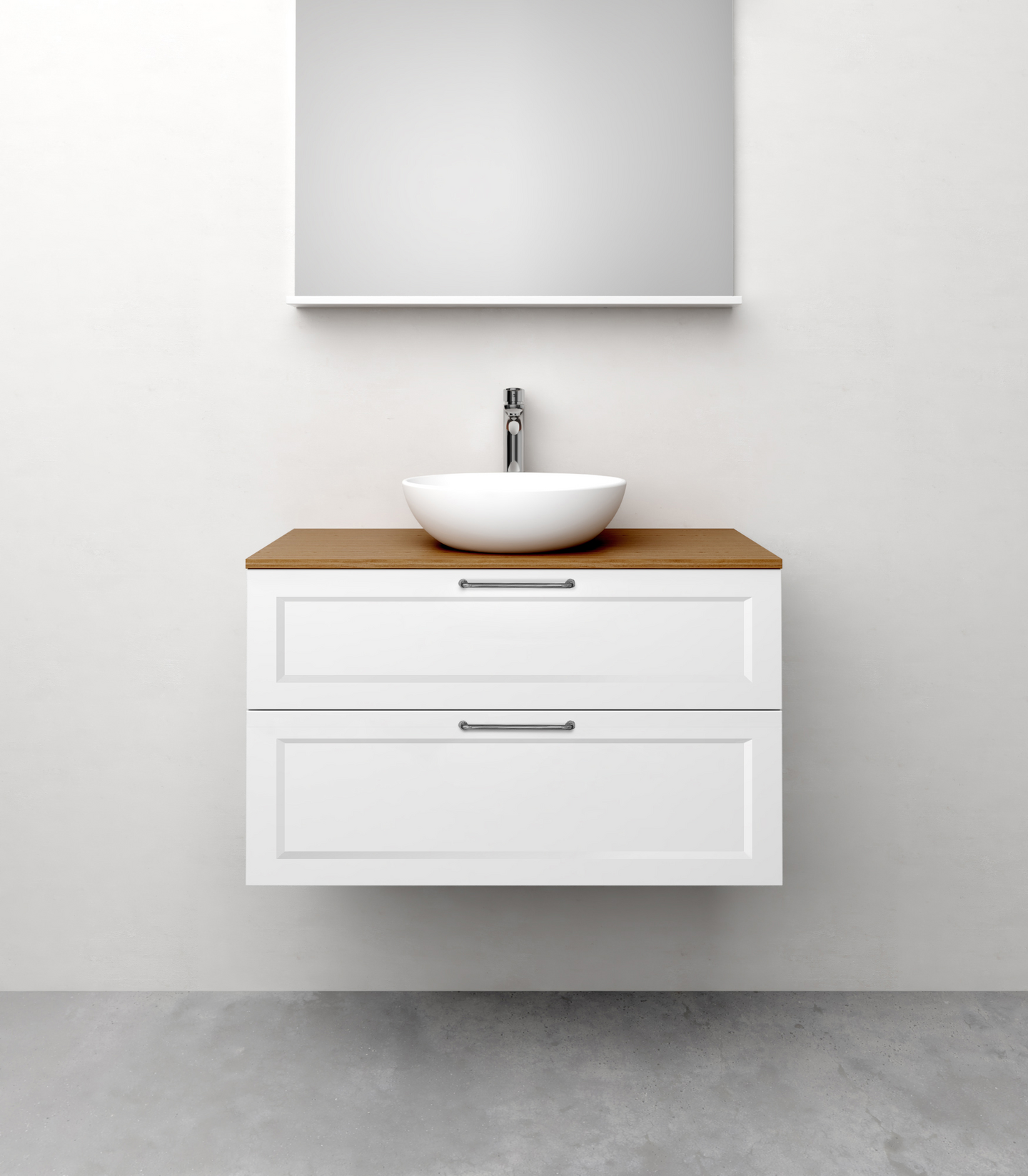 TVÄTTSTÄLLSSKÅP WESTERBERGS NEJD VIT MATT 900