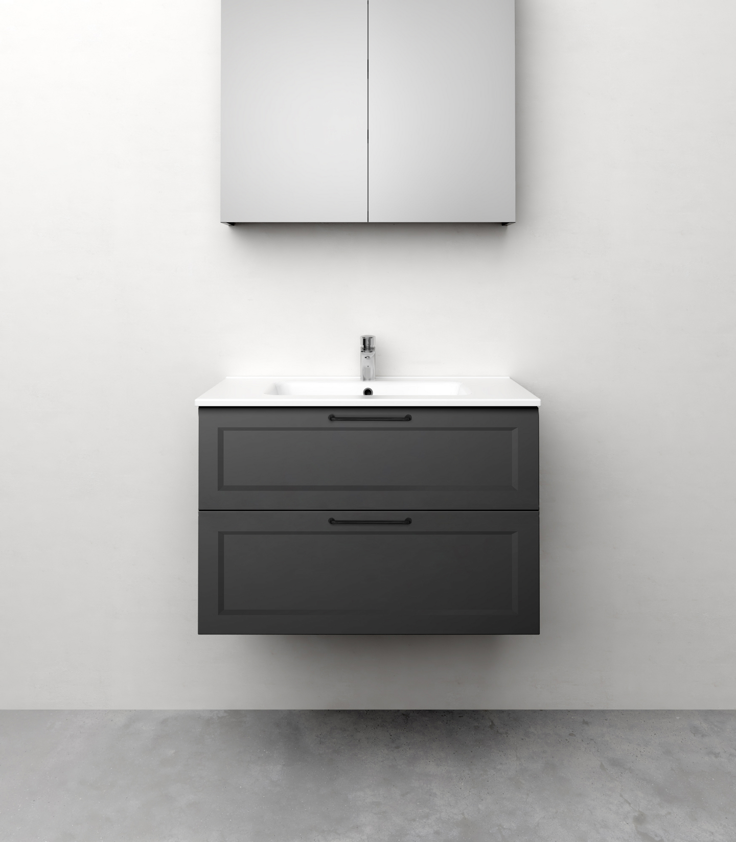 TVÄTTSTÄLLSSKÅP WESTERBERGS NEJD ANTRACIT MATT 800