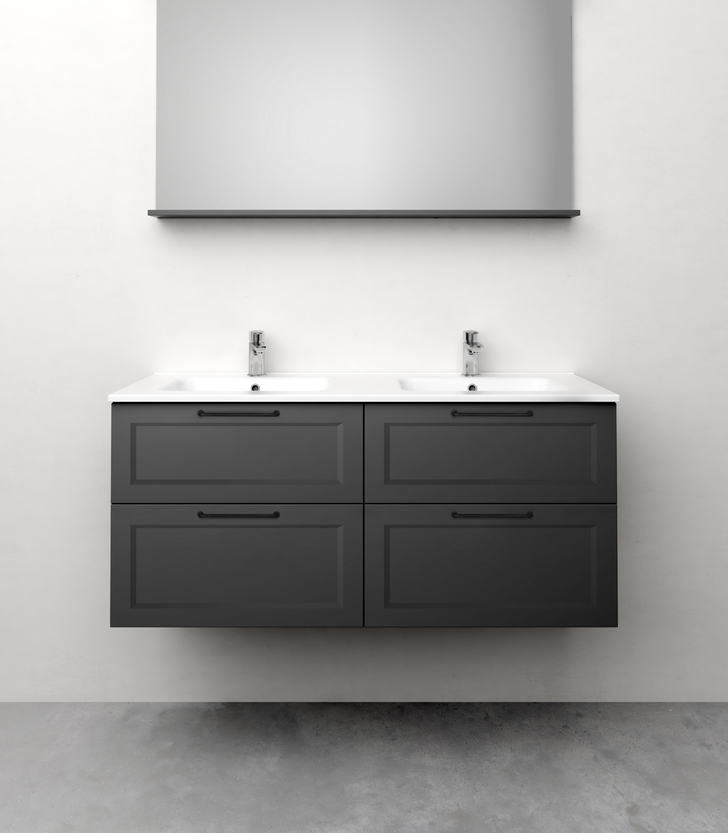 TVÄTTSTÄLLSSKÅP WESTERBERGS NEJD ANTRACIT MATT 1200D