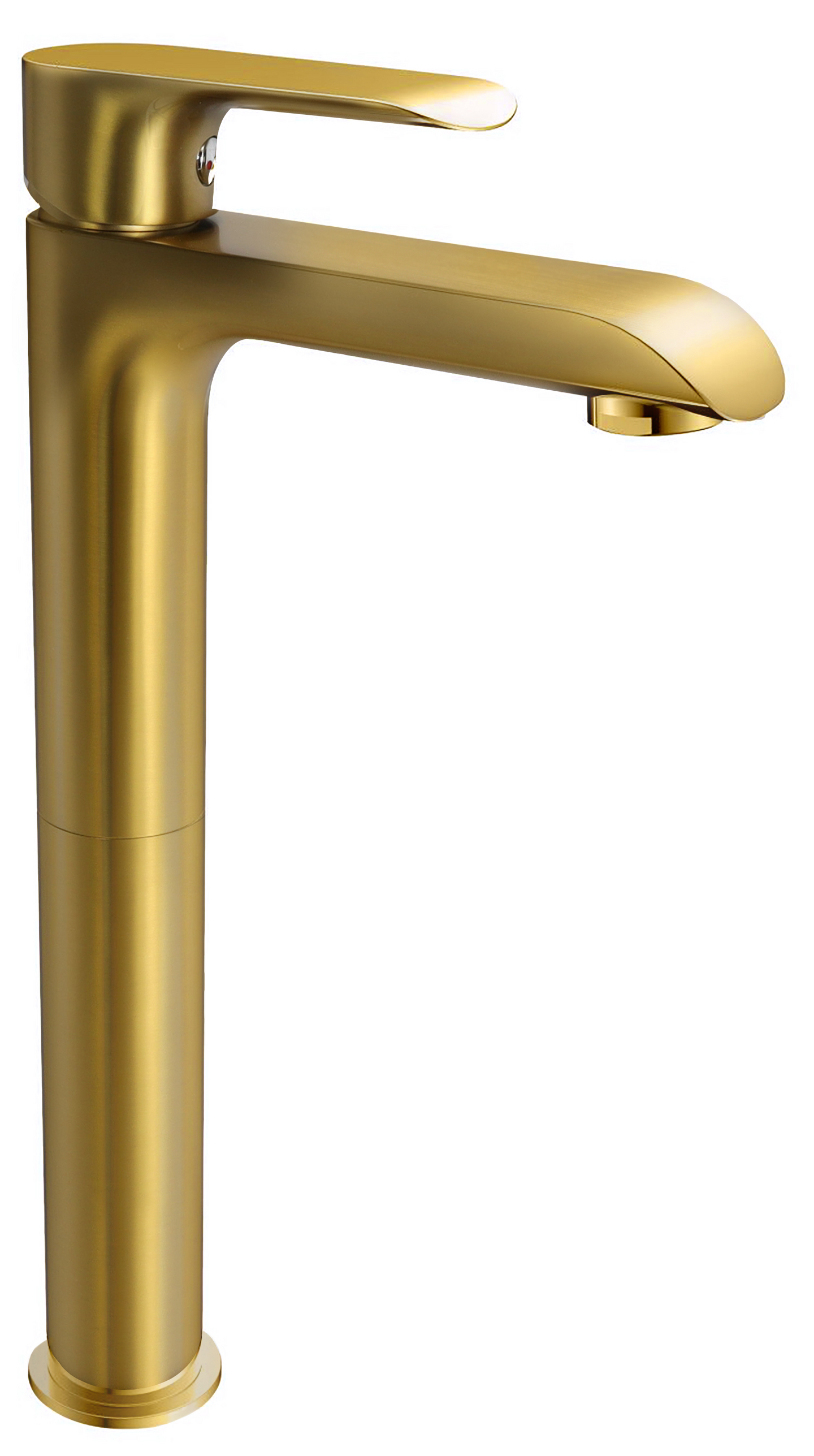 TVÄTTSTÄLLSBLANDARE NORO STUDIO HÖG, MÄSSING