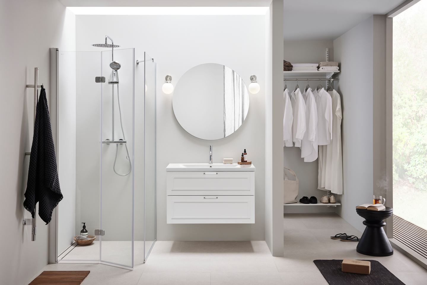 TVÄTTSTÄLLSSKÅP HAFA GRACE VIT 900