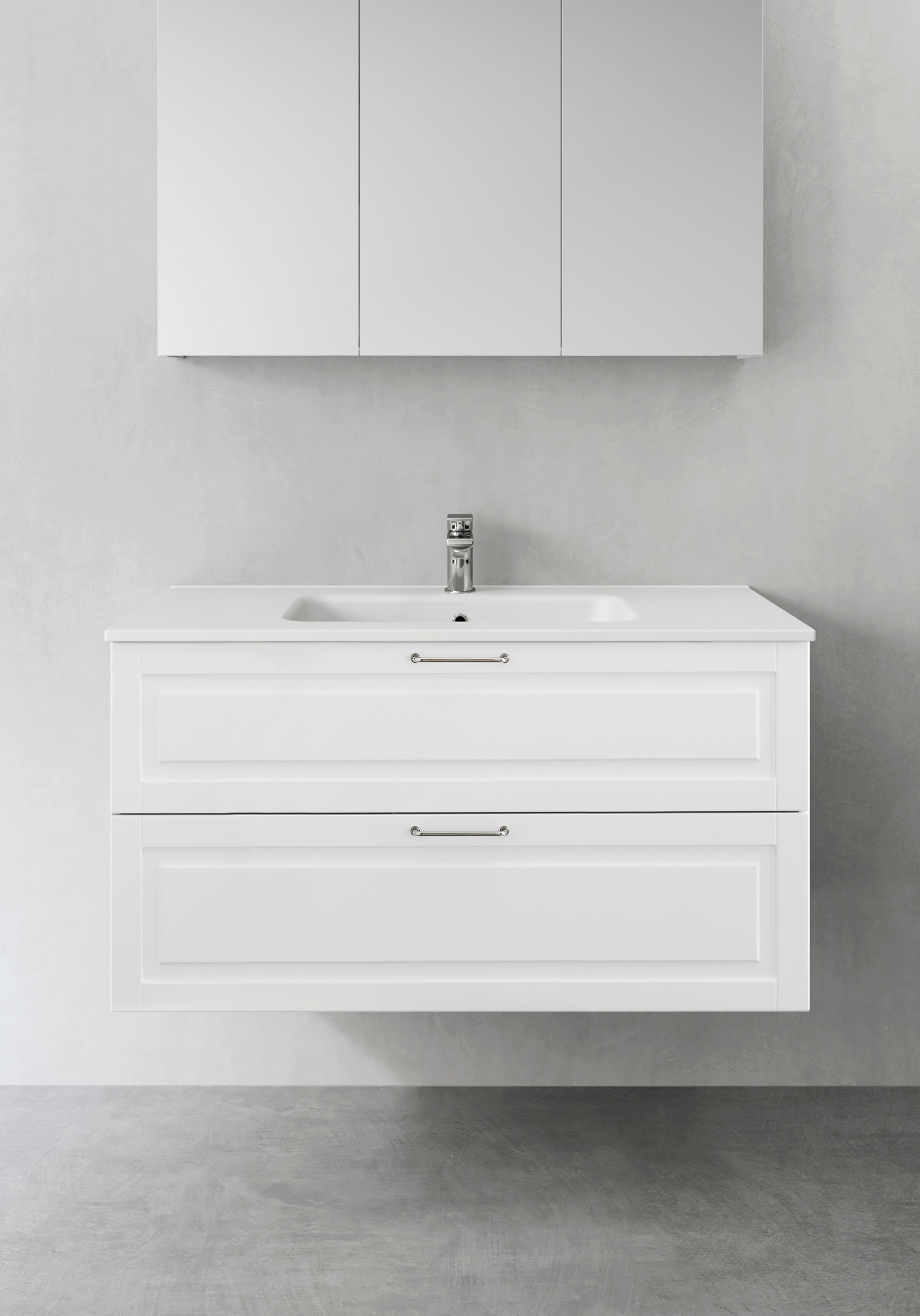 TVÄTTSTÄLLSSKÅP HAFA GRACE VIT 1000