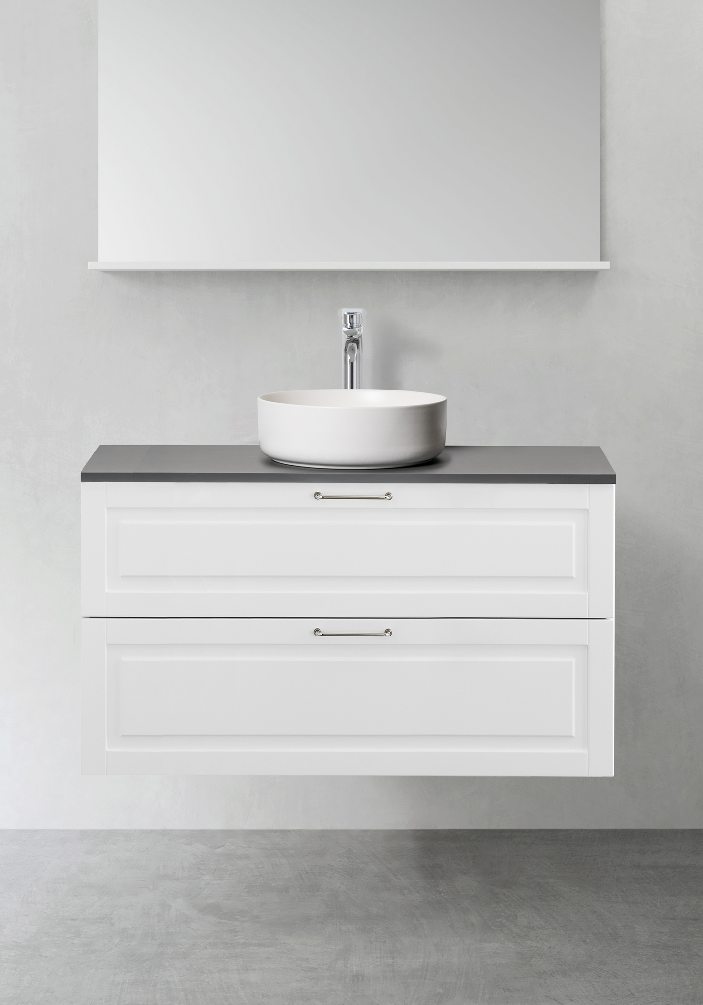 TVÄTTSTÄLLSSKÅP HAFA GRACE VIT 1000