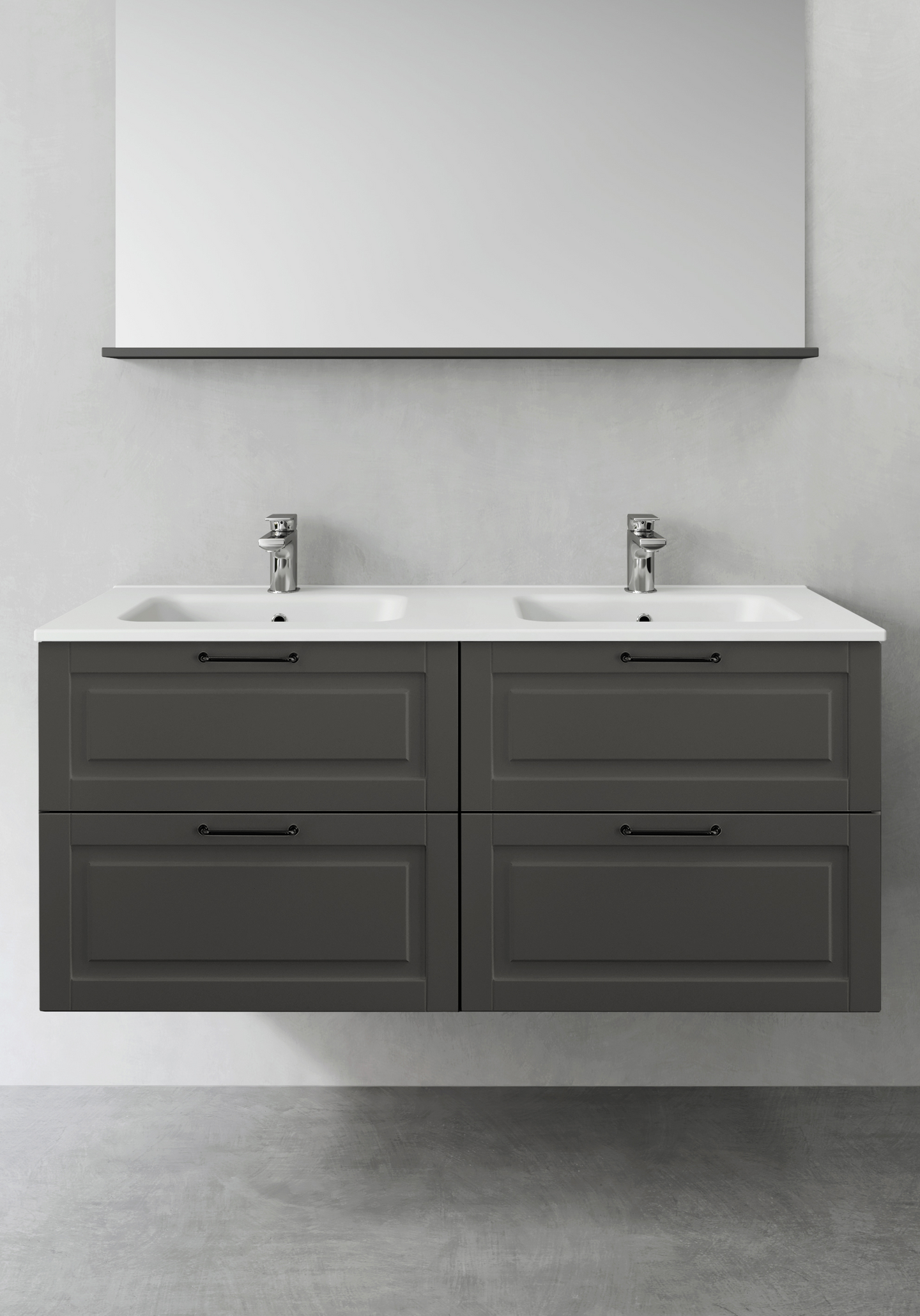 TVÄTTSTÄLLSSKÅP HAFA GRACE ANTRACIT 1200D