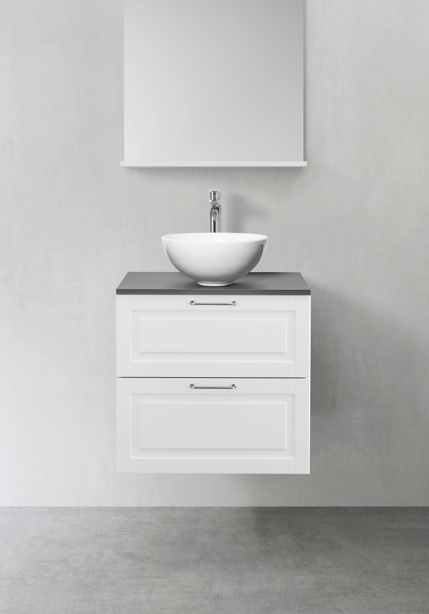 TVÄTTSTÄLLSSKÅP HAFA COMPACT GRACE VIT 600