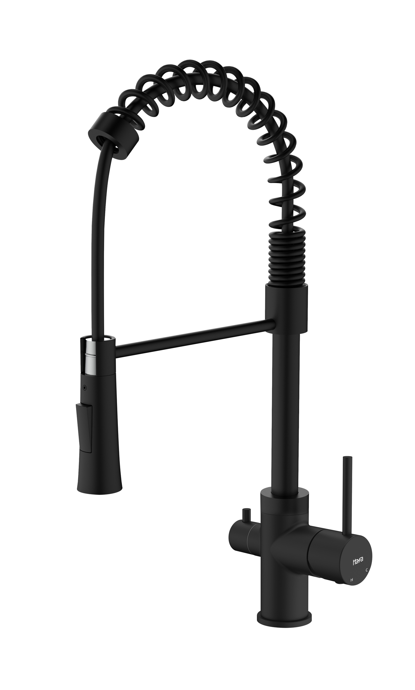 KÖKSBLANDARE HAFA DINE SVART MED DISKMASKINSAVSTÄNGNING