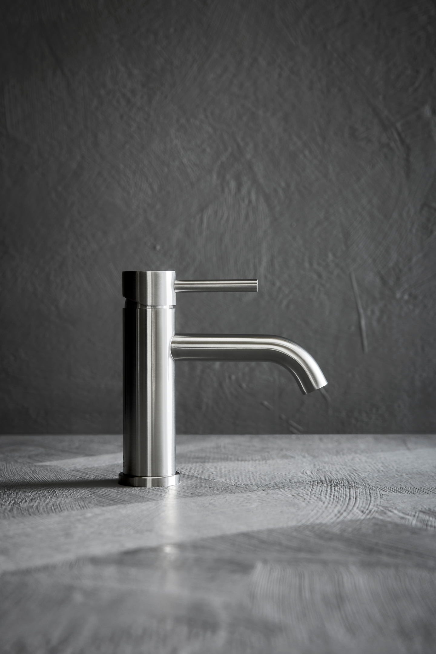 TVÄTTSTÄLLSBLANDARE HAFA RECO LÅG, ROSTFRI BORSTAD