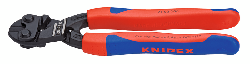 Pulttisakset Knipex 200mm lukituksella 2K SB