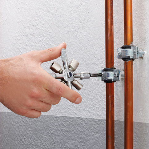 VAKTMÄSTARNYCKEL KNIPEX MED