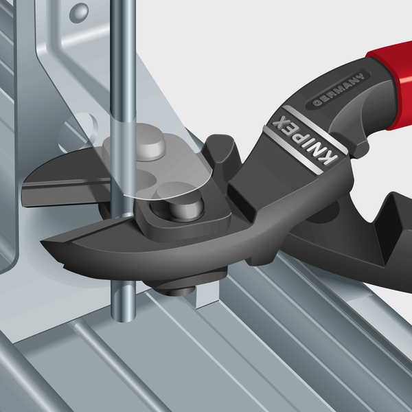 Pulttisakset Knipex CoBolt 200mm lovettu leuka SB