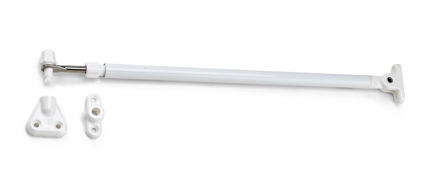 BALKONGDÖRRHÅLLARE 231 VIT UTÅT-/INÅTGÅENDE 310-510MM