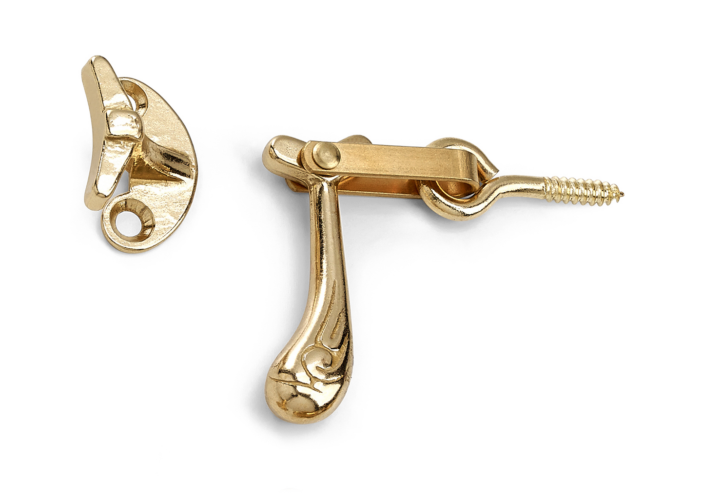 FÖNSTERLÅS HABO 380 POLE MÄSSING 2P, POLERAD