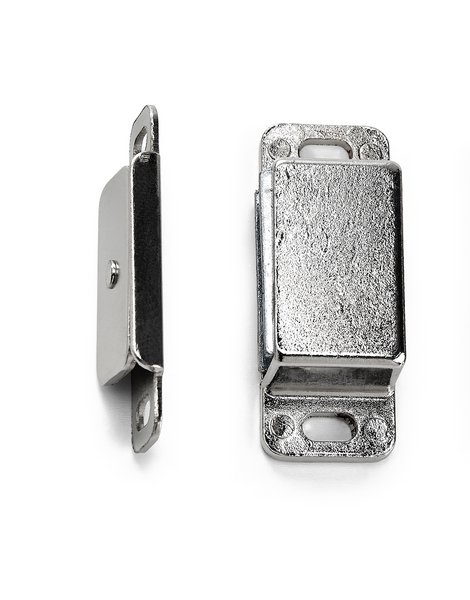 MAGNETLÅS HABO 2013 NICKEL 6KG 46X19MM 2ST