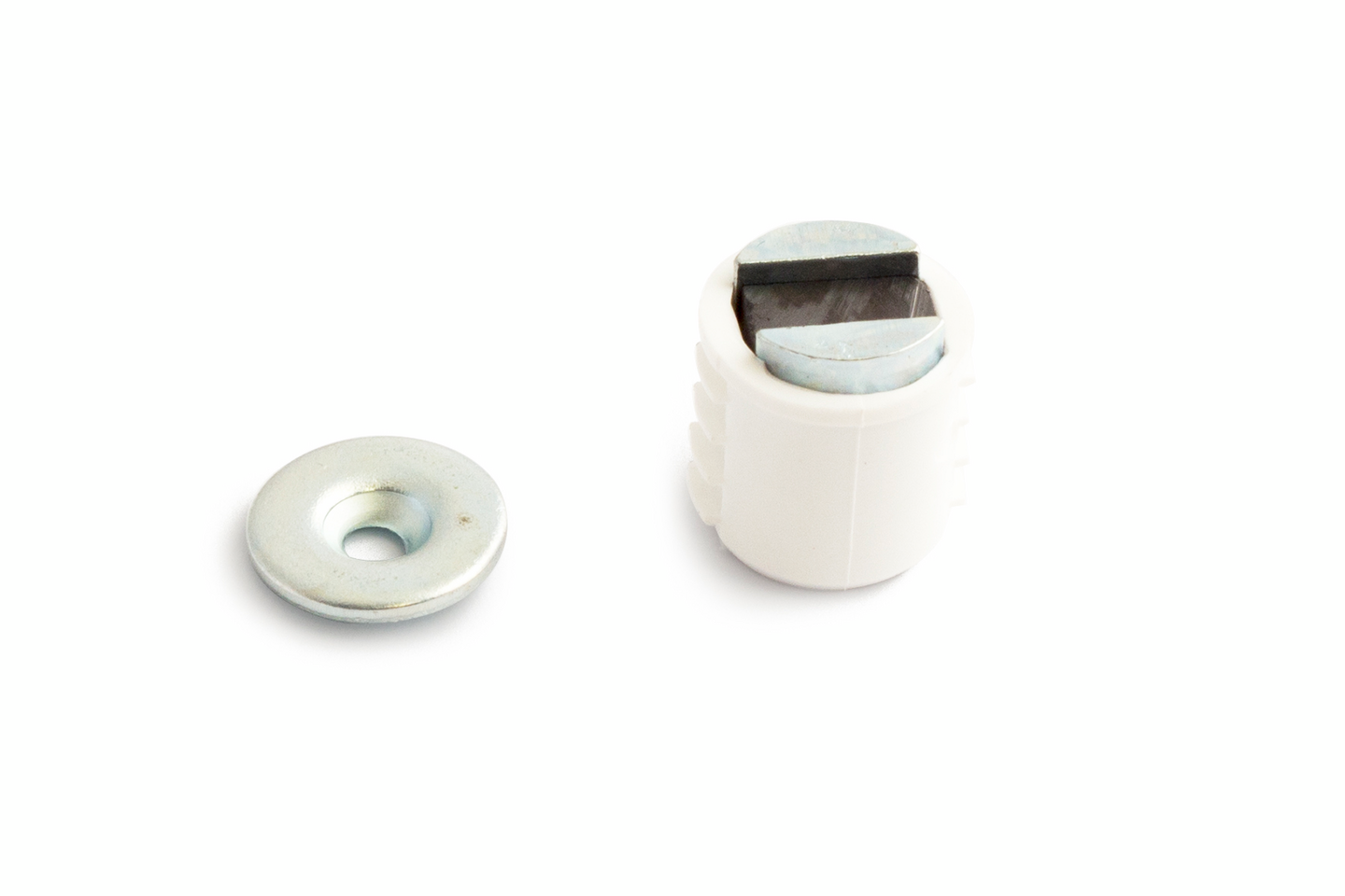 MAGNETLÅS 2KG VIT 2732 2P FÖR INBORRNING