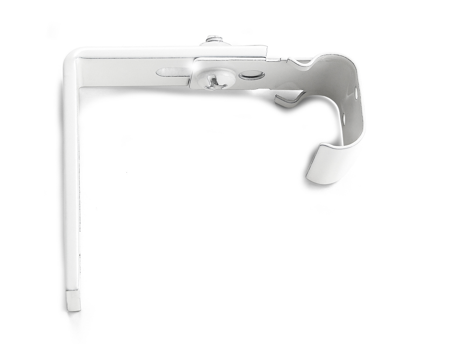 VÄGGFÄSTE HABO C-PROFIL 3121-5 VIT 60MM 2ST