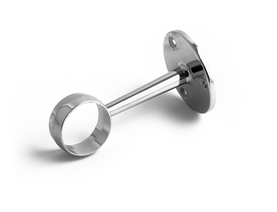 RÖRHÅLLARE 759-25 ÖPPE KROM 2P ÖPPEN MODELL FÖR 25MM RÖR