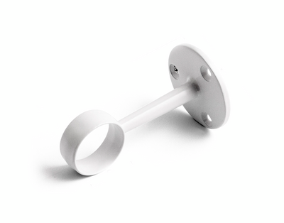 RÖRHÅLLARE 759-25 ÖPPEN VIT 2P ÖPPEN MODELL FÖR 25MM RÖR