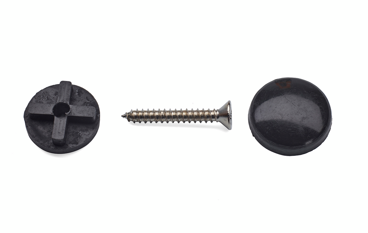 SPEGELHÅLLARE SVART PLAST 10P 400 FÖR 4MM GLAS