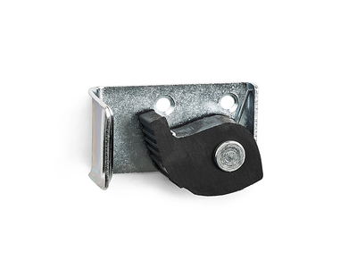 REDSKAPSHÅLLARE 204 GALV FJÄDERPLATTA AV SVART GUMMI