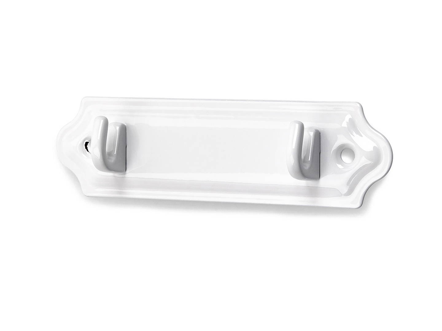 HANDDUKSHÄNGARE 2-KROK VIT 124-2 108X30MM