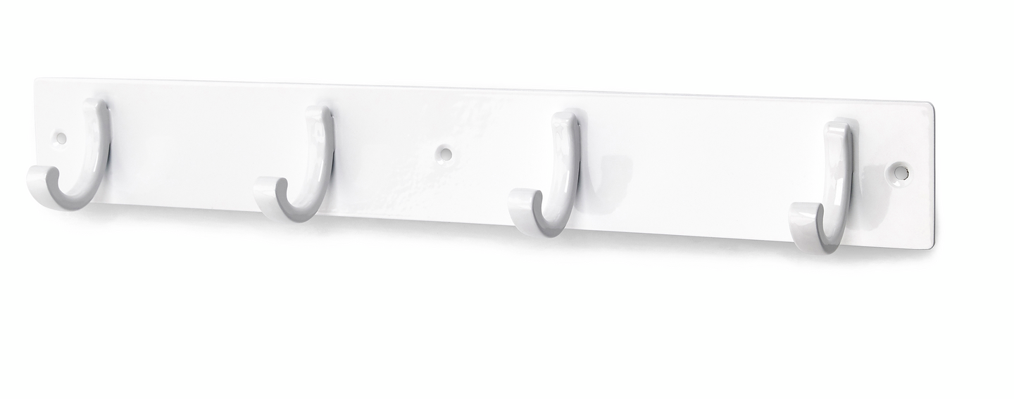 HANDDUKSHÄNGARE HABO 4-KROK VIT, 1903-4 320X45MM