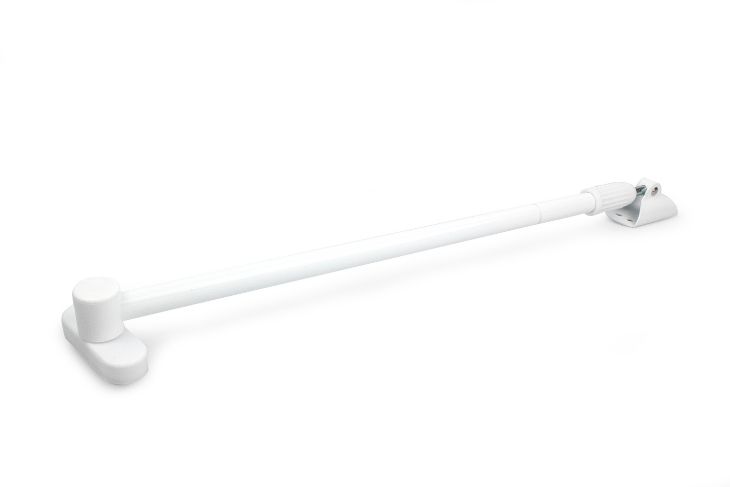 DÖRRBROMS UTÅTGÅENDE VIT 1630 FÖR DÖRRBREDD 700-910MM