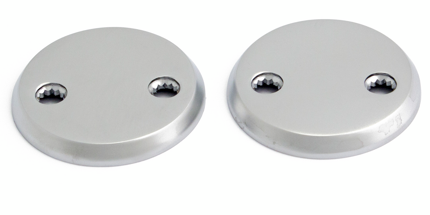 TÄCKBRICKA 52MM MATTKROM 4265